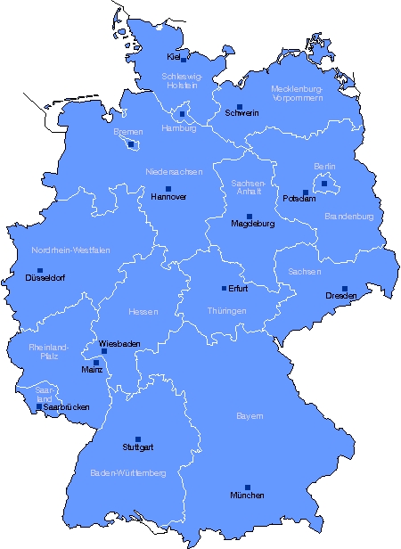 Bundesländer in Deutschland