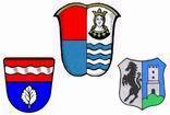 Wappen der Mitgliedsgemeinden der Verwaltungsgemeinschaft Obergünzburg