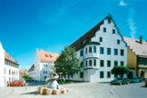 Außen-Ansicht des Amtsgerichts Nördlingen vom Tändelmarkt her