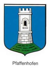 Wappen des Marktes Pfaffenhofen a.d.Roth
