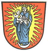 Wappen der Stadt Aub