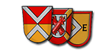 Wappen der drei Mitgliedsgemeinden