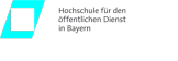 Logo der Hochschule für den öffentlichen Dienst in Bayern