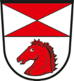 Wappen der Gemeinde Wiesenfelden